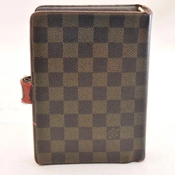 LOUIS VUITTON Damier Ebene Medium Ring Agenda MM - Picture 3 of 12